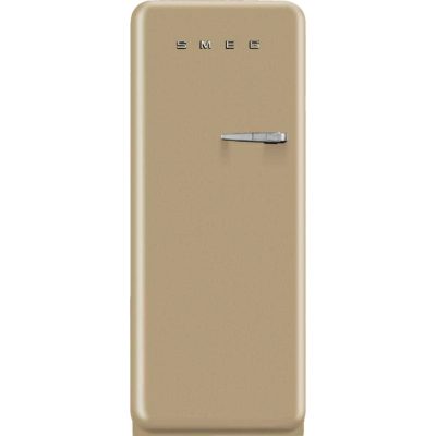Smeg CVB20LP1 60cm 'Retro Style' Upright Freezer with Left Hand Hinged in Cream Smeg CVB20LP1 60cm 'Retro Style' Upright Freezer with Left Hand Hinged in Cream